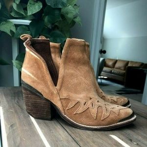 Jeffrey Campbell Cromwell Western Bootie Size 7